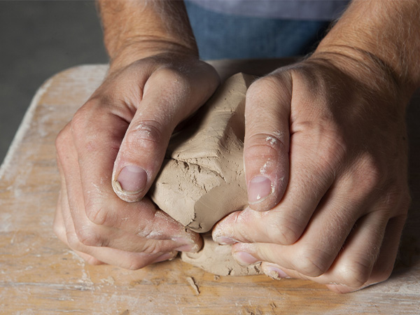 Making clay